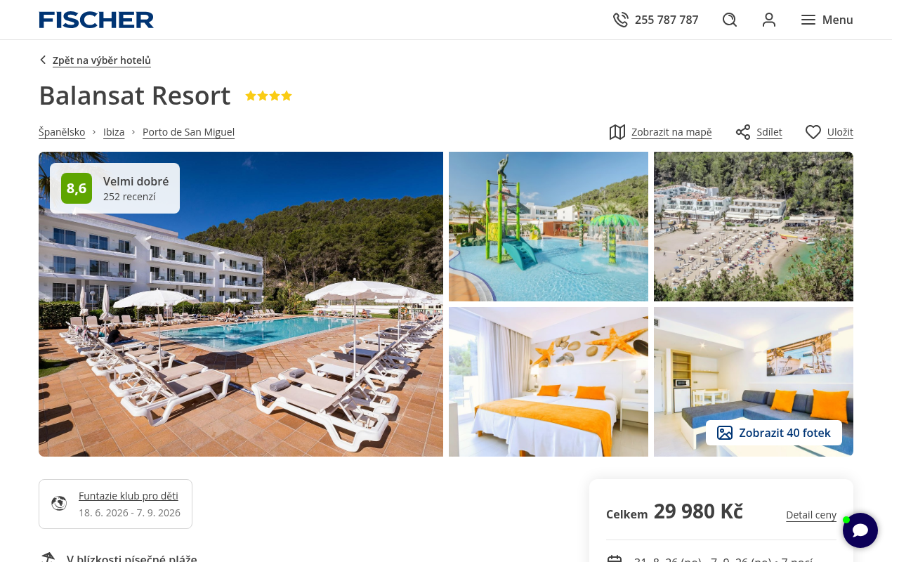 Nabídka Fischer – Balansat Resort Puerto De San Miguel Nabídka Fischer – Balansat Resort Puerto De San Miguel