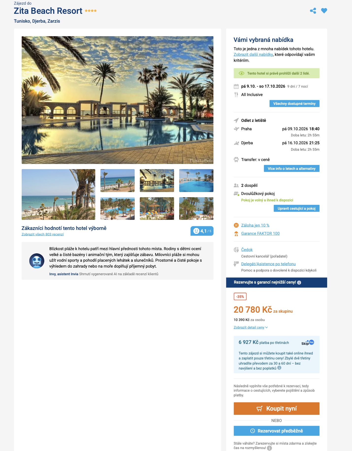 Nabídka Invia – Zita Beach Resort Image 03.10.2026 at 21.07.jpeg