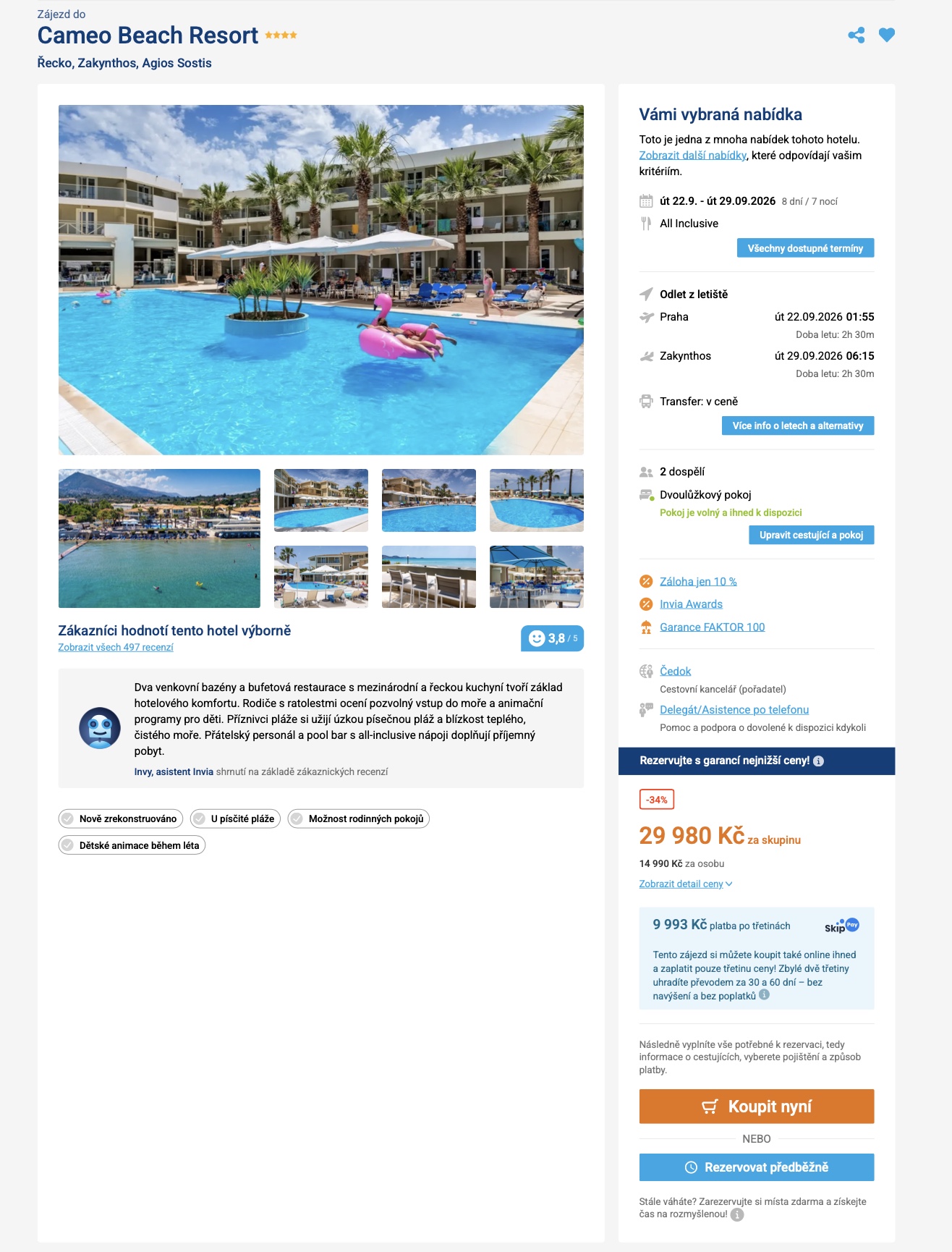 Nabídka Invia – Hotel Cameo Beach Resort Image 12.09.2026 at 21.24.jpeg