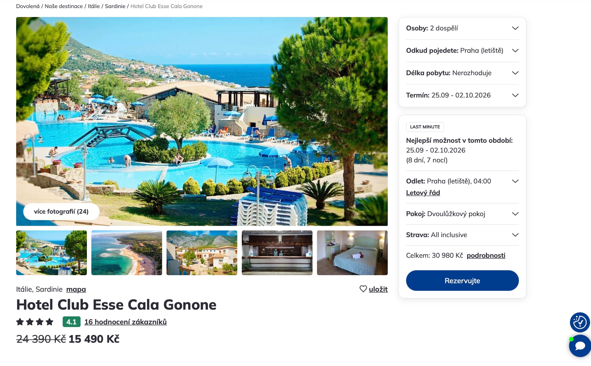 Nabídka Čedok – Club Esse Cala Gonone Beach Village Image 16.09.2026 at 12.55.jpeg