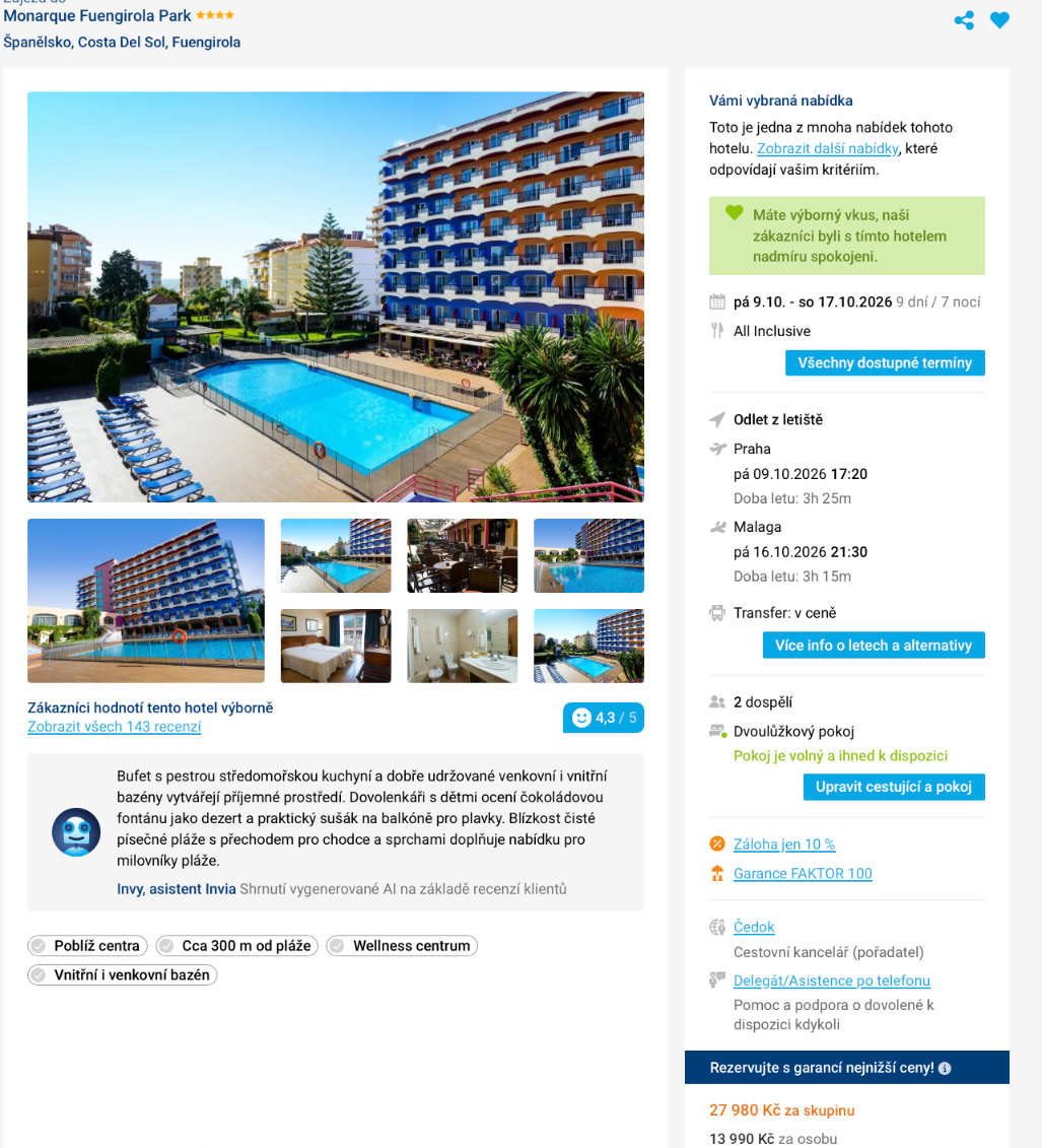 Zájezd Andalusie Invia Zájezd Andalusie Invia.png