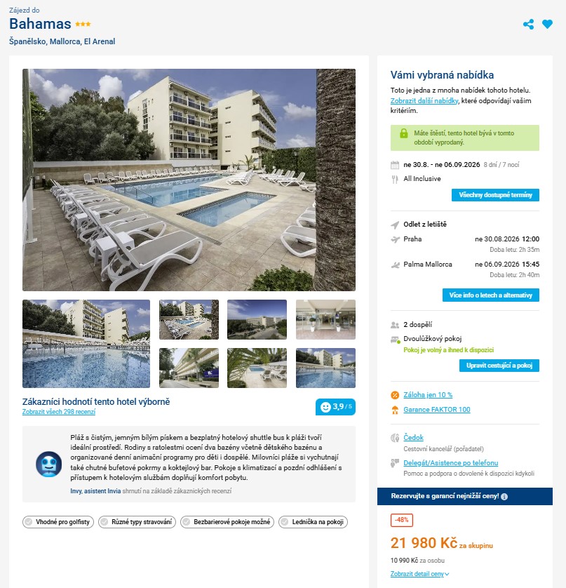 Nabídka Invia – Azuline Bahamas & Bahamas II zájezd mallorca.jpg