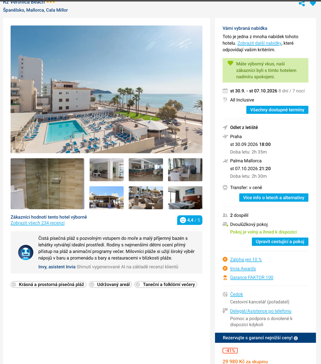 Zájezd Mallorca Invia Zájezd Mallorca Invia.png