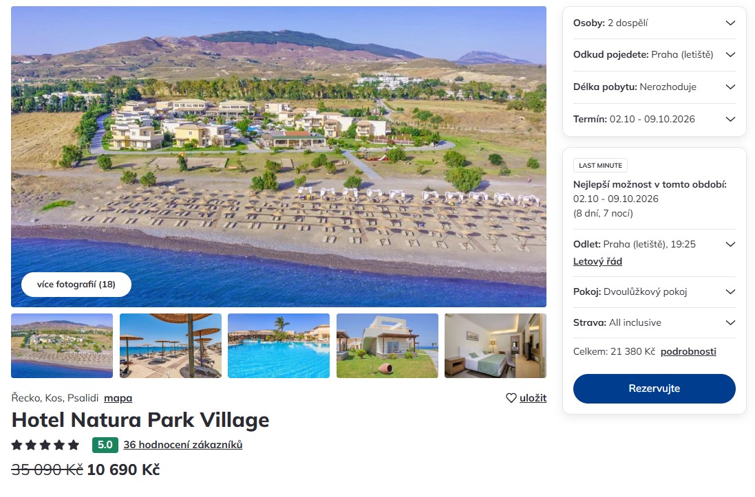 Nabídka Čedok – Natura Village Hotel Spa zájezd na kos.jpg