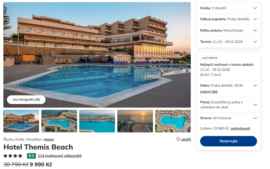 Nabídka Čedok – Themis Beach zájezd na krétu.jpg