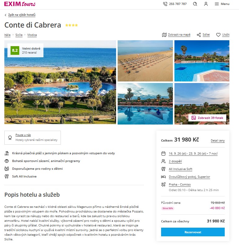 Nabídka EXIM tours – Funtazie Klub Conte Di Cabrera zájezd na sicílii.jpg