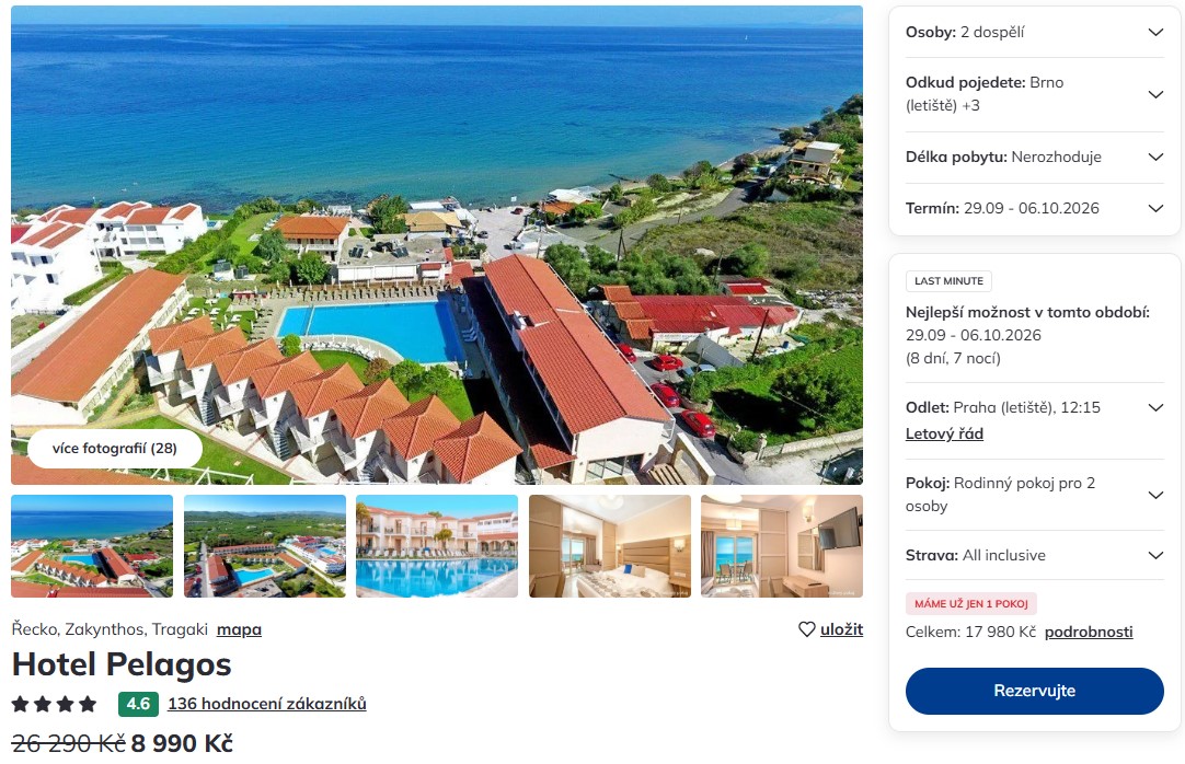 Nabídka Čedok – Pelagos zájezd na zakynthos.jpg