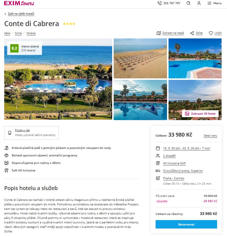 Nabídka EXIM tours – Conte Di Cabrera zájezd sicílie.jpg